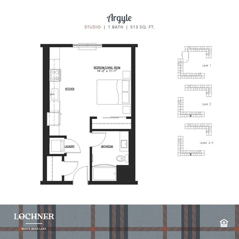 the floor plan of the apartment